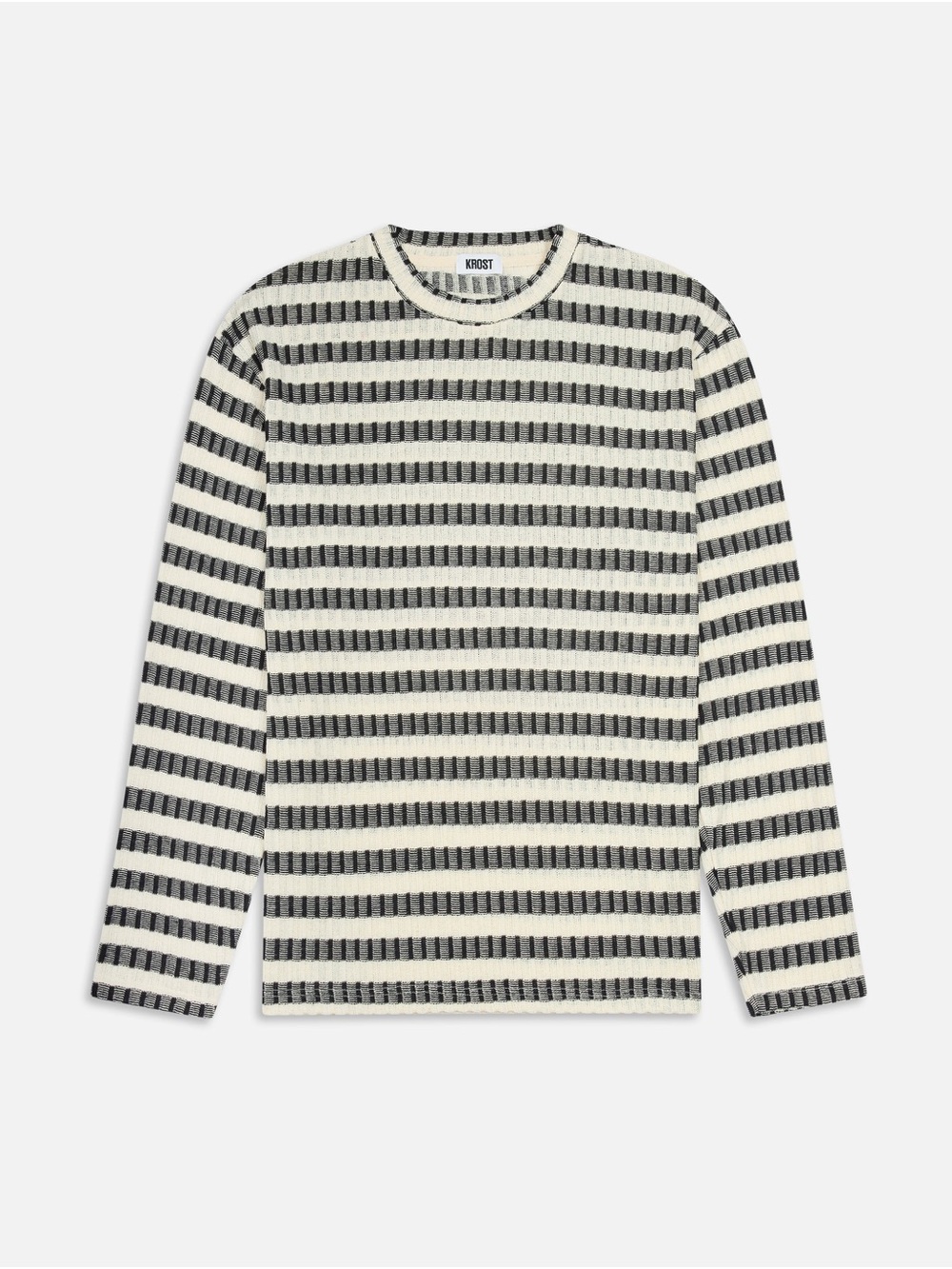 KROST Knit Stripe Long Sleeve, size Large, Brand new w/ tags. Retail price $160